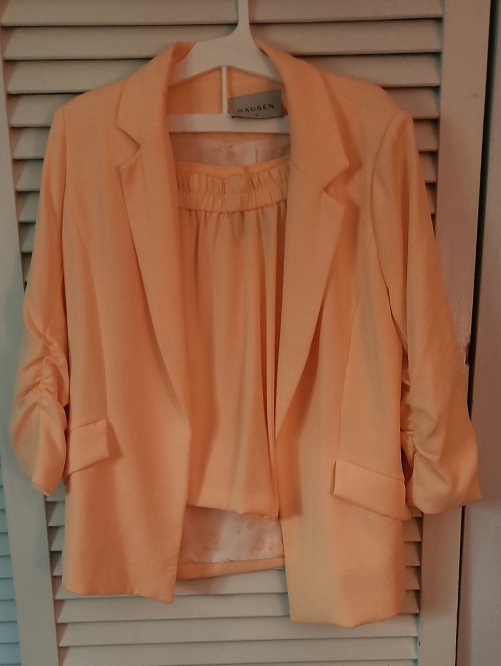 Hausen Blazer And Short Set
